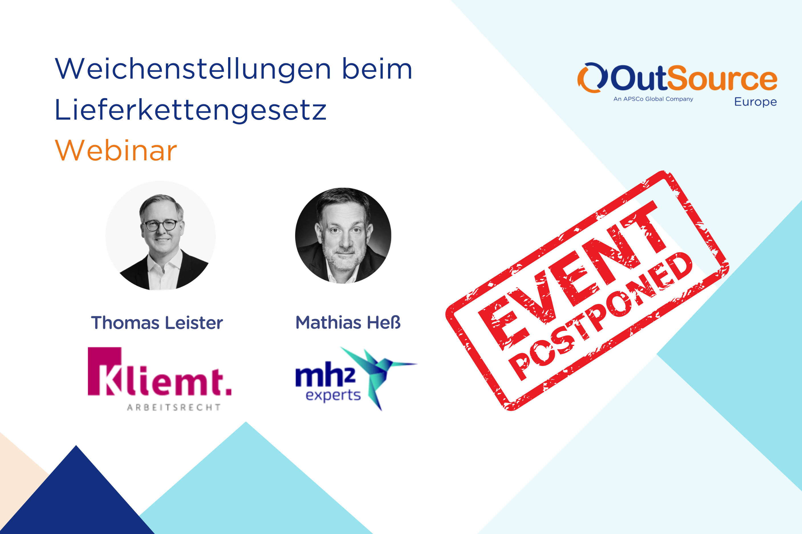Webinar: Weichenstellungen beim Lieferkettengesetz